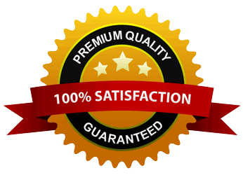 100% Satisifaction Guaranteed badge